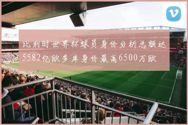 比利时世界杯球员身价分析总额达5582亿欧多库身价最高6500万欧